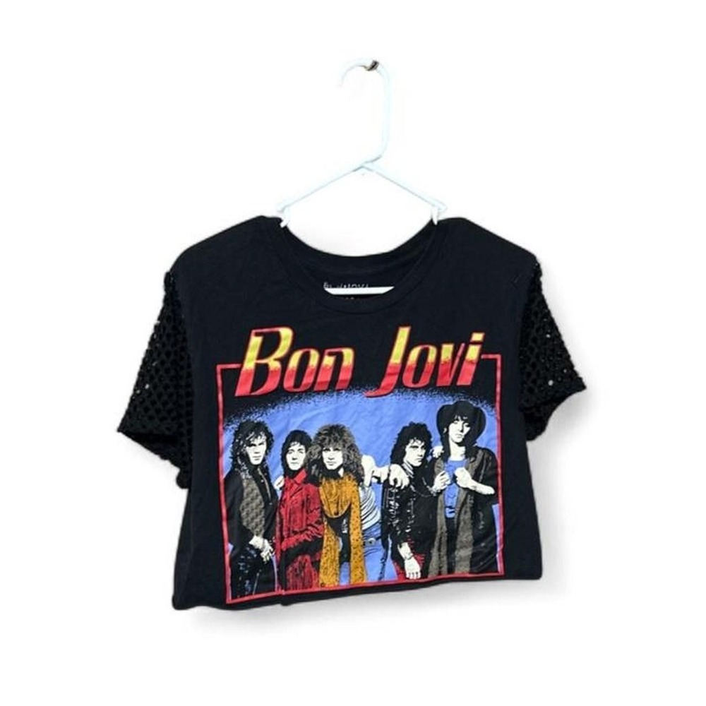 Bon Jovi Shirt - Medium - Black